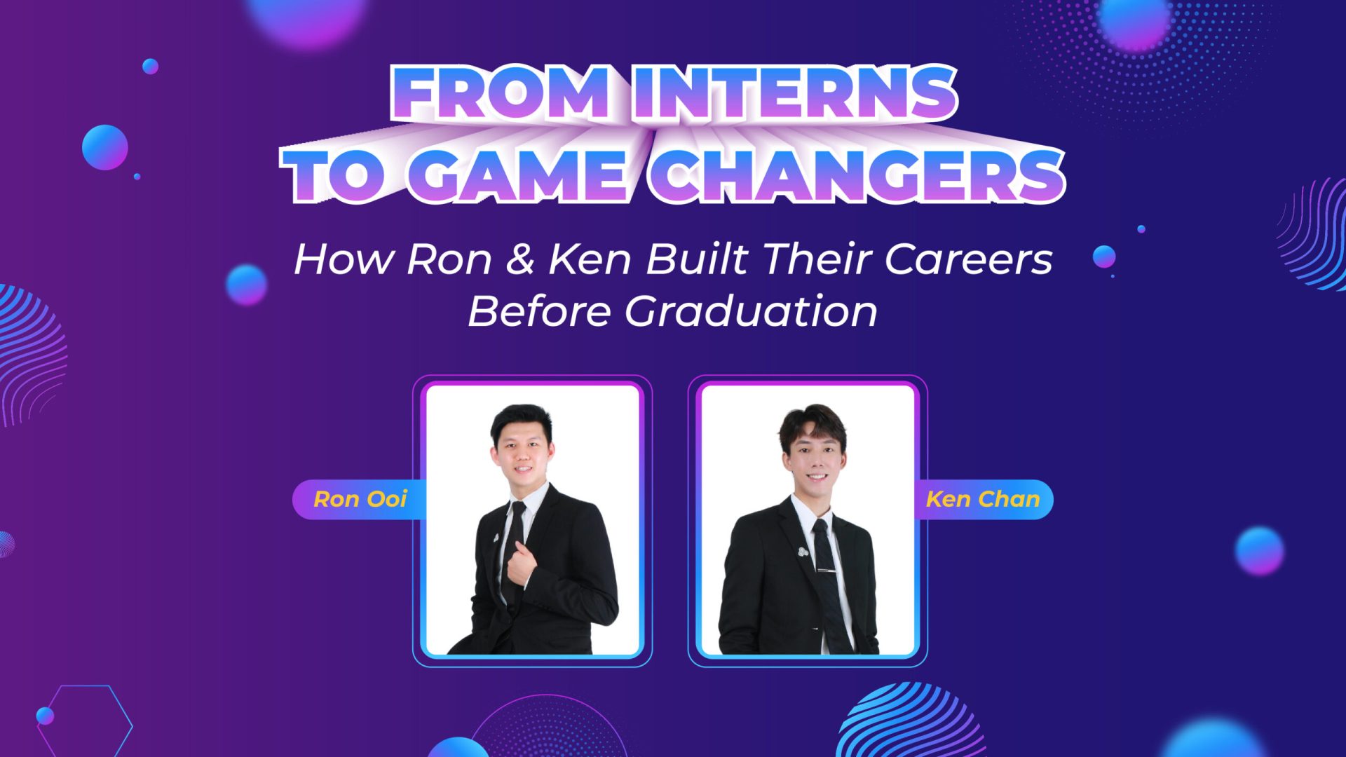 FROM INTERN TO GAME CHANGER BANNER-01 FROM INTERN TO GAME CHANGER BANNER-01